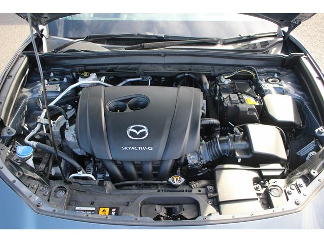 CX-30 20S Lパッケージ 禁煙車 純正10.25型ナビ 全周囲カメラ フルセグTV 白革シート 電動リアゲート レーダークルーズコントロール ETC LEDヘッドライト ステアリングヒーター 衝突軽減ブレーキ(76枚目)