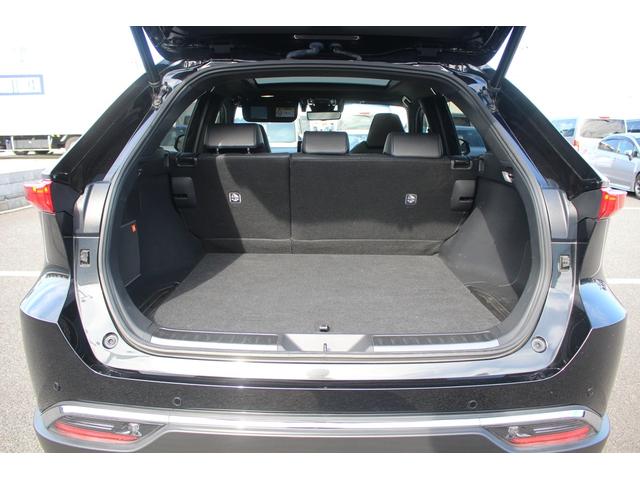 ハリアーハイブリッド Z 後期型 禁煙車 純正12.3インチナビ 調光パノラマルーフ パノラミックビューモニター JBLサウンドシステム アダプティブクルーズコントール ETC2.0 フルセグTV 衝突軽減ブレーキ(70枚目)