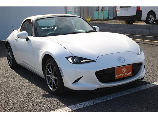 ロードスター Sレザーパッケージ Vセレクション 後期型 禁煙車 純正ナビ バックカメラ フルセグTV レーダークルーズコントロール 6MT ETC シートヒーター 純正16インチアルミホイール 衝突軽減ブレーキ 本革シート BOSEサウンド(7枚目)