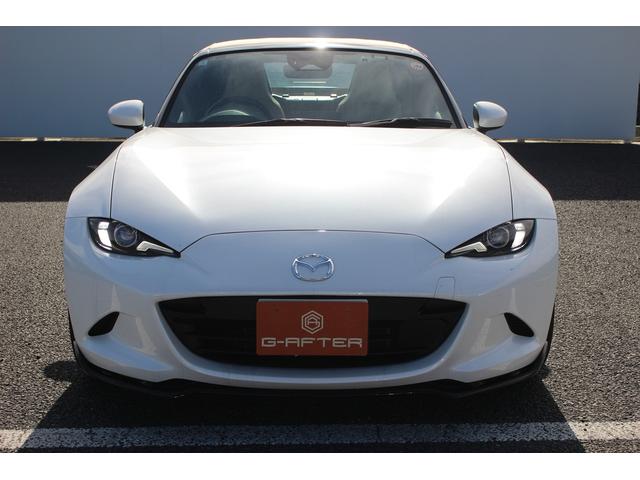 ロードスター Sレザーパッケージ Vセレクション 後期型 禁煙車 純正ナビ バックカメラ フルセグTV レーダークルーズコントロール 6MT ETC シートヒーター 純正16インチアルミホイール 衝突軽減ブレーキ 本革シート BOSEサウンド(8枚目)