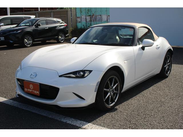 ロードスター Sレザーパッケージ Vセレクション 後期型 禁煙車 純正ナビ バックカメラ フルセグTV レーダークルーズコントロール 6MT ETC シートヒーター 純正16インチアルミホイール 衝突軽減ブレーキ 本革シート BOSEサウンド(9枚目)