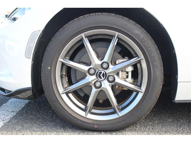 ロードスター Sレザーパッケージ Vセレクション 後期型 禁煙車 純正ナビ バックカメラ フルセグTV レーダークルーズコントロール 6MT ETC シートヒーター 純正16インチアルミホイール 衝突軽減ブレーキ 本革シート BOSEサウンド(18枚目)