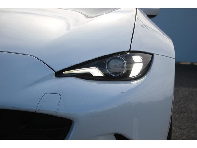 ロードスター Sレザーパッケージ Vセレクション 後期型 禁煙車 純正ナビ バックカメラ フルセグTV レーダークルーズコントロール 6MT ETC シートヒーター 純正16インチアルミホイール 衝突軽減ブレーキ 本革シート BOSEサウンド(19枚目)