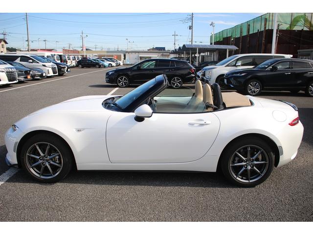 ロードスター Sレザーパッケージ Vセレクション 後期型 禁煙車 純正ナビ バックカメラ フルセグTV レーダークルーズコントロール 6MT ETC シートヒーター 純正16インチアルミホイール 衝突軽減ブレーキ 本革シート BOSEサウンド(27枚目)