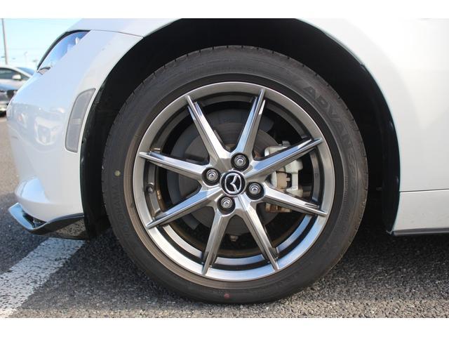 ロードスター Sレザーパッケージ Vセレクション 後期型 禁煙車 純正ナビ バックカメラ フルセグTV レーダークルーズコントロール 6MT ETC シートヒーター 純正16インチアルミホイール 衝突軽減ブレーキ 本革シート BOSEサウンド(35枚目)