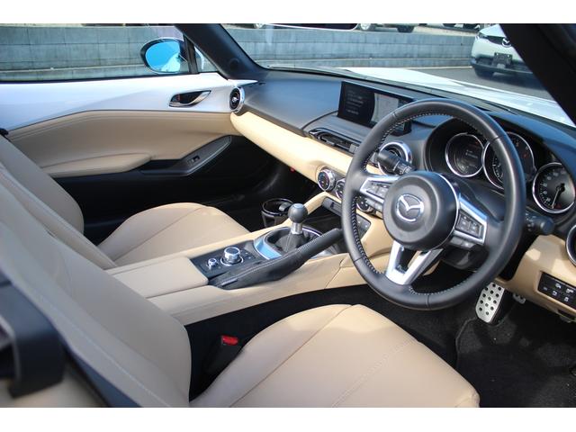 ロードスター Sレザーパッケージ Vセレクション 後期型 禁煙車 純正ナビ バックカメラ フルセグTV レーダークルーズコントロール 6MT ETC シートヒーター 純正16インチアルミホイール 衝突軽減ブレーキ 本革シート BOSEサウンド(42枚目)