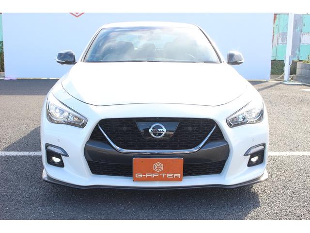 スカイライン 400R 禁煙車 ワンオーナー BOSEサウンドシステム メーカーナビ フルセグTV 全周囲カメラ LEDヘッドライト ETC シートヒーター パワーシート クリアランスソナー 黒革シート アンビエントライト(8枚目)