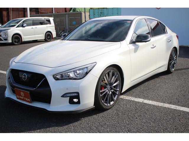 スカイライン 400R 禁煙車 ワンオーナー BOSEサウンドシステム メーカーナビ フルセグTV 全周囲カメラ LEDヘッドライト ETC シートヒーター パワーシート クリアランスソナー 黒革シート アンビエントライト(9枚目)