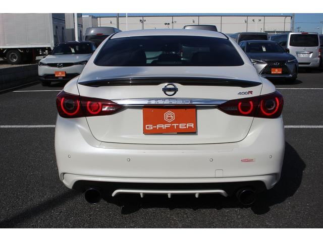 スカイライン 400R 禁煙車 ワンオーナー BOSEサウンドシステム メーカーナビ フルセグTV 全周囲カメラ LEDヘッドライト ETC シートヒーター パワーシート クリアランスソナー 黒革シート アンビエントライト(12枚目)