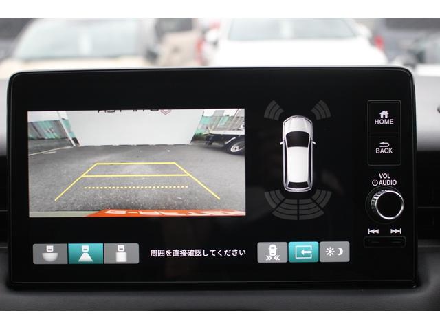 ヴェゼル e:HEV Z 禁煙車 純正9型ナビ バックカメラ フルセグTV 温熱黒半革 電動リアゲート レーダークルーズコントロール レーンキープアシスト 衝突軽減ブレーキ Applecarplay ステアリングヒーター 雹害(4枚目)