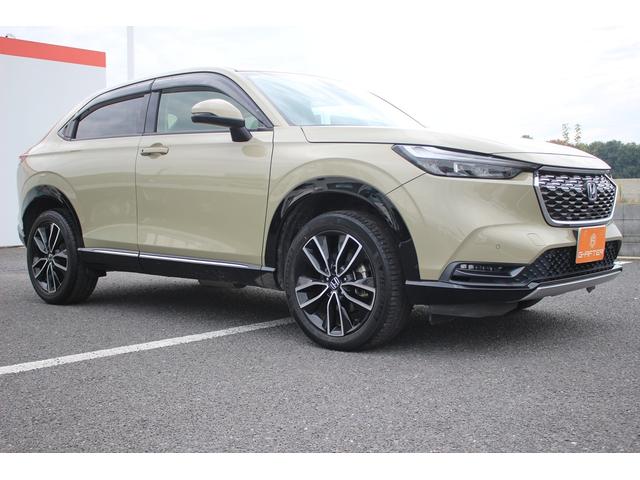 ヴェゼル e:HEV Z 禁煙車 純正9型ナビ バックカメラ フルセグTV 温熱黒半革 電動リアゲート レーダークルーズコントロール レーンキープアシスト 衝突軽減ブレーキ Applecarplay ステアリングヒーター 雹害(16枚目)