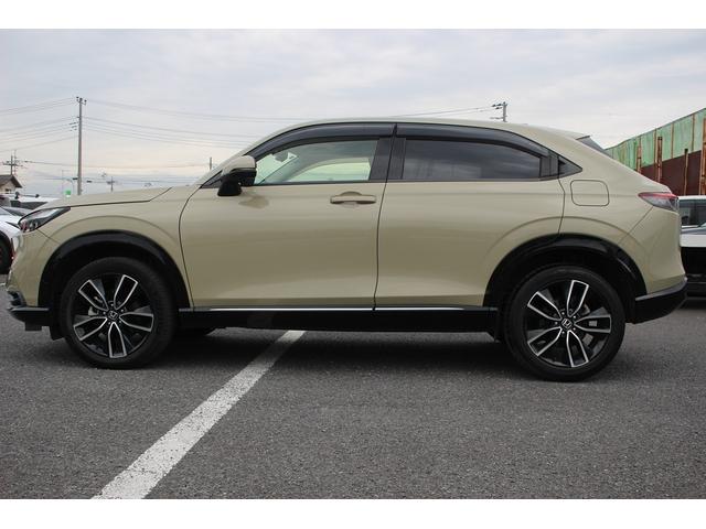 ヴェゼル e:HEV Z 禁煙車 純正9型ナビ バックカメラ フルセグTV 温熱黒半革 電動リアゲート レーダークルーズコントロール レーンキープアシスト 衝突軽減ブレーキ Applecarplay ステアリングヒーター 雹害(19枚目)