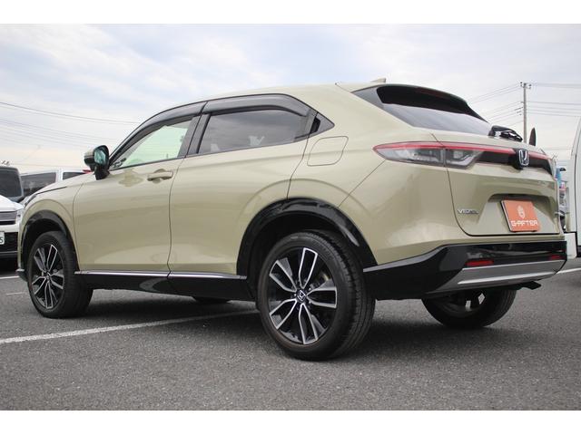 ヴェゼル e:HEV Z 禁煙車 純正9型ナビ バックカメラ フルセグTV 温熱黒半革 電動リアゲート レーダークルーズコントロール レーンキープアシスト 衝突軽減ブレーキ Applecarplay ステアリングヒーター 雹害(20枚目)