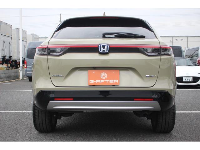 ヴェゼル e:HEV Z 禁煙車 純正9型ナビ バックカメラ フルセグTV 温熱黒半革 電動リアゲート レーダークルーズコントロール レーンキープアシスト 衝突軽減ブレーキ Applecarplay ステアリングヒーター 雹害(21枚目)