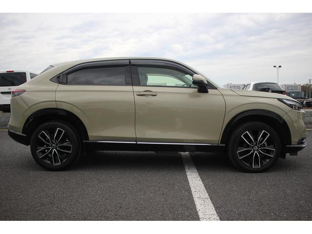 ヴェゼル e:HEV Z 禁煙車 純正9型ナビ バックカメラ フルセグTV 温熱黒半革 電動リアゲート レーダークルーズコントロール レーンキープアシスト 衝突軽減ブレーキ Applecarplay ステアリングヒーター 雹害(23枚目)