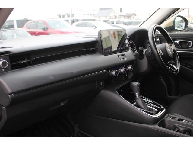 ヴェゼル e:HEV Z 禁煙車 純正9型ナビ バックカメラ フルセグTV 温熱黒半革 電動リアゲート レーダークルーズコントロール レーンキープアシスト 衝突軽減ブレーキ Applecarplay ステアリングヒーター 雹害(47枚目)