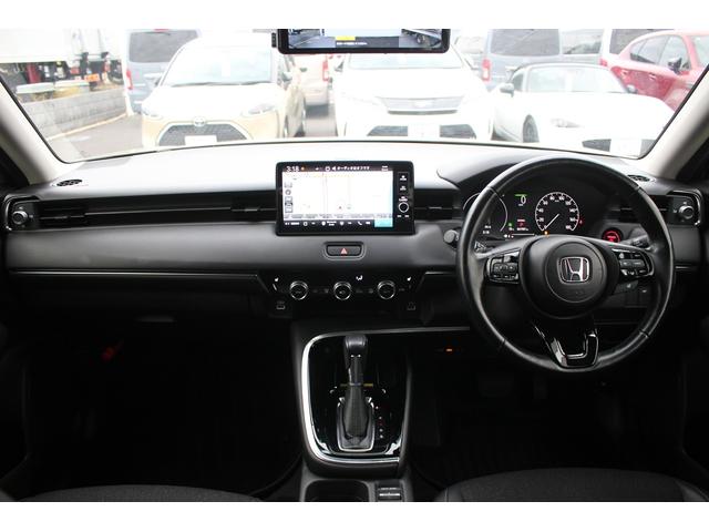 ヴェゼル e:HEV Z 禁煙車 純正9型ナビ バックカメラ フルセグTV 温熱黒半革 電動リアゲート レーダークルーズコントロール レーンキープアシスト 衝突軽減ブレーキ Applecarplay ステアリングヒーター 雹害(49枚目)