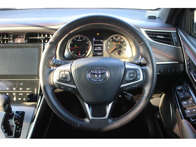 ハリアー プレミアム メタル アンド レザーパッケージ 後期型 禁煙車 メーカーナビ バックカメラ フルセグTV 温冷黒革 電動リアゲート 3眼LEDヘッドライト オートクルーズコントロール レーンキープアシスト 衝突軽減ブレーキ ETC オートホールド(51枚目)