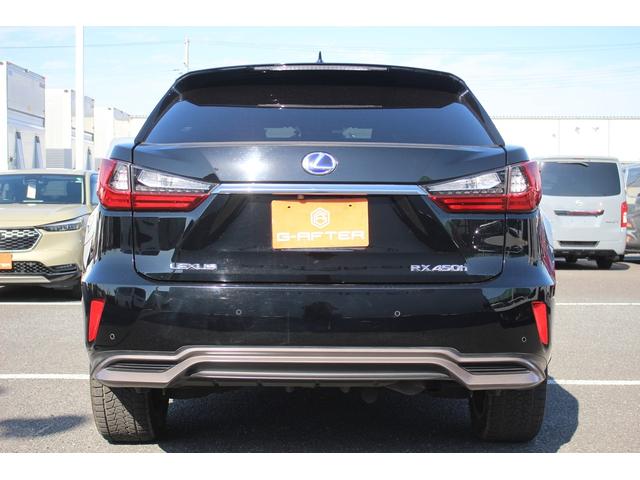 RX RX450h Fスポーツ 禁煙車 サンルーフ 純正12.3型ナビ 全周囲カメラ フルセグTV 温冷赤革シート 電動リアゲート 3眼LEDヘッドライト オートクルーズコントロール レーンキープアシスト 衝突軽減ブレーキ(16枚目)