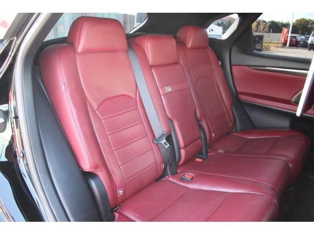 RX RX450h Fスポーツ 禁煙車 サンルーフ 純正12.3型ナビ 全周囲カメラ フルセグTV 温冷赤革シート 電動リアゲート 3眼LEDヘッドライト オートクルーズコントロール レーンキープアシスト 衝突軽減ブレーキ(40枚目)