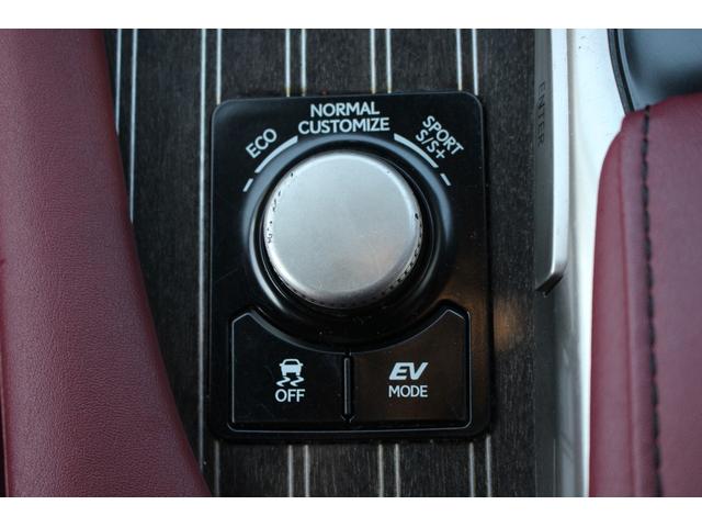 RX RX450h Fスポーツ 禁煙車 サンルーフ 純正12.3型ナビ 全周囲カメラ フルセグTV 温冷赤革シート 電動リアゲート 3眼LEDヘッドライト オートクルーズコントロール レーンキープアシスト 衝突軽減ブレーキ(63枚目)
