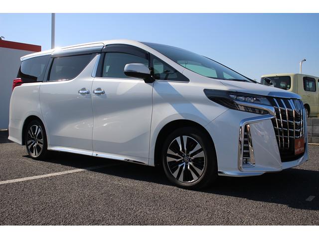 アルファード 2.5S Cパッケージ 後期型 禁煙車 純正9インチナビ バックカメラ ツインムーンルーフ 3眼LEDヘッドライト 電動リアゲート 両側電動スライドドア ETC シートヒーター シートエアコン ブラインドスポットミニター(8枚目)