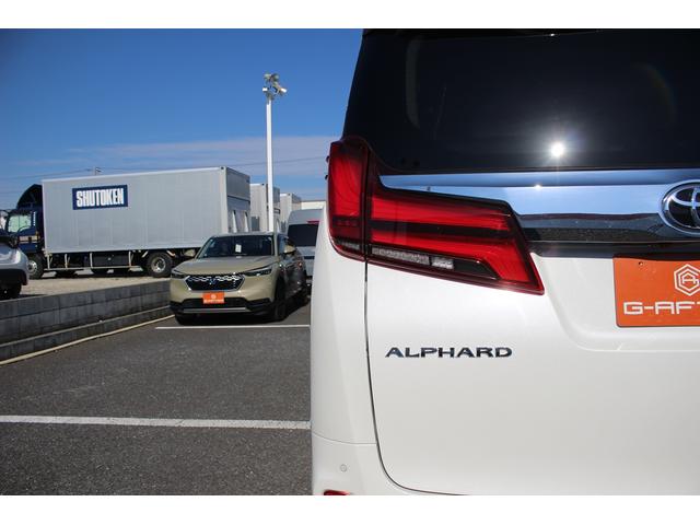 アルファード 2.5S Cパッケージ 後期型 禁煙車 純正9インチナビ バックカメラ ツインムーンルーフ 3眼LEDヘッドライト 電動リアゲート 両側電動スライドドア ETC シートヒーター シートエアコン ブラインドスポットミニター(26枚目)