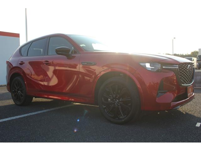 CX-60 XD-ハイブリッド エクスクルーシブスポーツ 禁煙車 純正ディスプレイオーディオ フルセグTV 全周囲カメラ 黒革シート シートヒーター レーダークルーズコントロール ETC シートエアコン パワーシート LEDヘッドライト クリアランスソナー(8枚目)