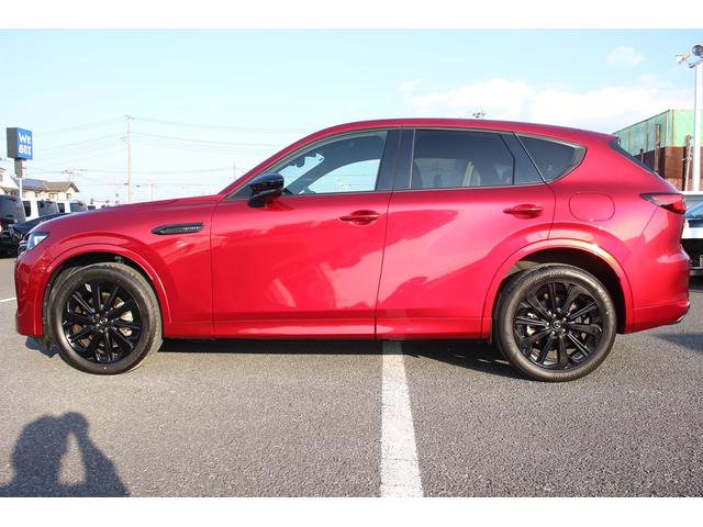 CX-60 XD-ハイブリッド エクスクルーシブスポーツ 禁煙車 純正ディスプレイオーディオ フルセグTV 全周囲カメラ 黒革シート シートヒーター レーダークルーズコントロール ETC シートエアコン パワーシート LEDヘッドライト クリアランスソナー(11枚目)