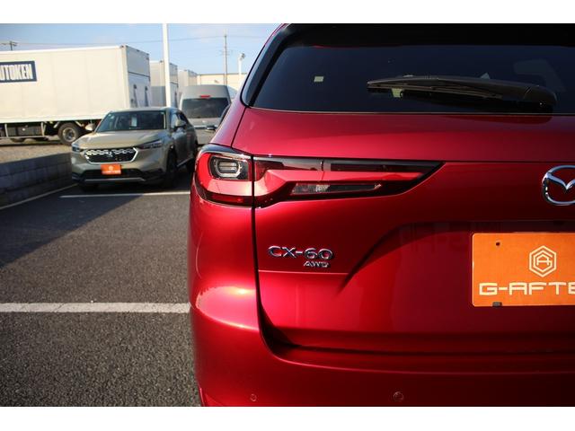 CX-60 XD-ハイブリッド エクスクルーシブスポーツ 禁煙車 純正ディスプレイオーディオ フルセグTV 全周囲カメラ 黒革シート シートヒーター レーダークルーズコントロール ETC シートエアコン パワーシート LEDヘッドライト クリアランスソナー(24枚目)