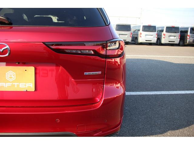 CX-60 XD-ハイブリッド エクスクルーシブスポーツ 禁煙車 純正ディスプレイオーディオ フルセグTV 全周囲カメラ 黒革シート シートヒーター レーダークルーズコントロール ETC シートエアコン パワーシート LEDヘッドライト クリアランスソナー(25枚目)