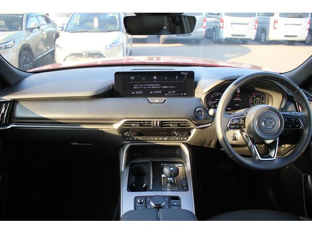 CX-60 XD-ハイブリッド エクスクルーシブスポーツ 禁煙車 純正ディスプレイオーディオ フルセグTV 全周囲カメラ 黒革シート シートヒーター レーダークルーズコントロール ETC シートエアコン パワーシート LEDヘッドライト クリアランスソナー(41枚目)