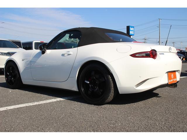 ロードスター S 禁煙車 6速MT アーティックホワイト WORK17インチアルミホイール APEXIデジタル3蓮メーター ブラインドスポーットモニター LEDヘッドライト スマートキー プッシュスタート(11枚目)