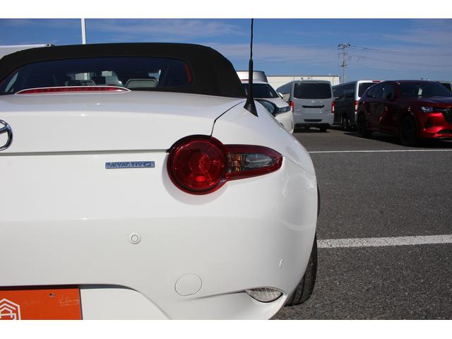 ロードスター S 禁煙車 6速MT アーティックホワイト WORK17インチアルミホイール APEXIデジタル3蓮メーター ブラインドスポーットモニター LEDヘッドライト スマートキー プッシュスタート(23枚目)