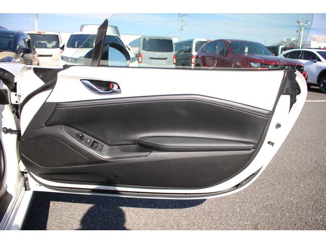 ロードスター S 禁煙車 6速MT アーティックホワイト WORK17インチアルミホイール APEXIデジタル3蓮メーター ブラインドスポーットモニター LEDヘッドライト スマートキー プッシュスタート(27枚目)