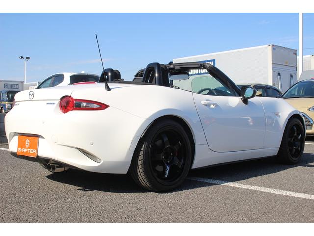 ロードスター S 禁煙車 6速MT アーティックホワイト WORK17インチアルミホイール APEXIデジタル3蓮メーター ブラインドスポーットモニター LEDヘッドライト スマートキー プッシュスタート(41枚目)