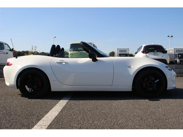 ロードスター S 禁煙車 6速MT アーティックホワイト WORK17インチアルミホイール APEXIデジタル3蓮メーター ブラインドスポーットモニター LEDヘッドライト スマートキー プッシュスタート(42枚目)