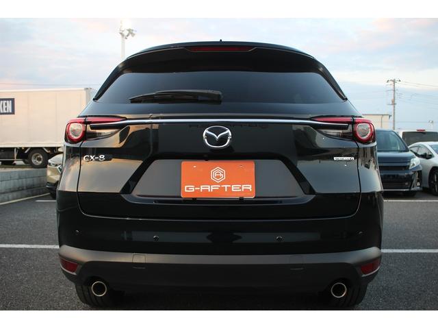 CX-8 25S Lパッケージ 純正10インチディスプレイオーディオ 全周囲カメラ フルセグTV BOSEサウンドシステム サンルーフ 赤革 純正19イントアルミホイール ETC LEDヘッドライト 電動リアゲート クリアランスソナ(12枚目)