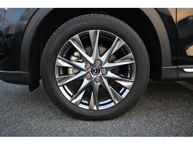 CX-8 25S Lパッケージ 純正10インチディスプレイオーディオ 全周囲カメラ フルセグTV BOSEサウンドシステム サンルーフ 赤革 純正19イントアルミホイール ETC LEDヘッドライト 電動リアゲート クリアランスソナ(18枚目)