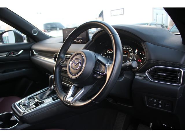 CX-8 25S Lパッケージ 純正10インチディスプレイオーディオ 全周囲カメラ フルセグTV BOSEサウンドシステム サンルーフ 赤革 純正19イントアルミホイール ETC LEDヘッドライト 電動リアゲート クリアランスソナ(31枚目)