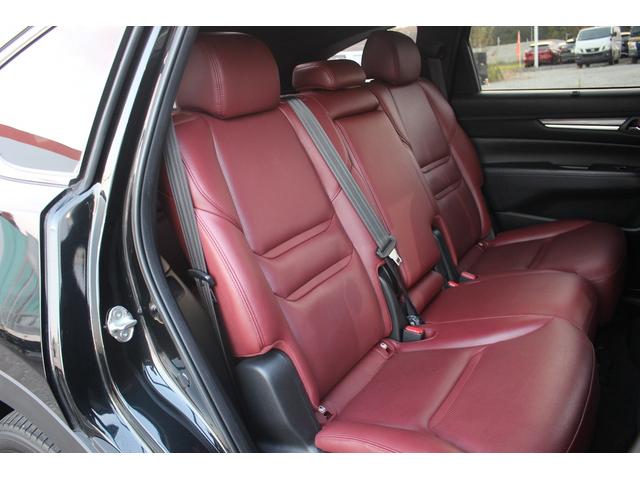 CX-8 25S Lパッケージ 純正10インチディスプレイオーディオ 全周囲カメラ フルセグTV BOSEサウンドシステム サンルーフ 赤革 純正19イントアルミホイール ETC LEDヘッドライト 電動リアゲート クリアランスソナ(35枚目)