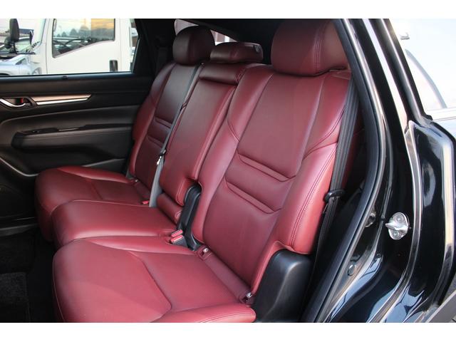 CX-8 25S Lパッケージ 純正10インチディスプレイオーディオ 全周囲カメラ フルセグTV BOSEサウンドシステム サンルーフ 赤革 純正19イントアルミホイール ETC LEDヘッドライト 電動リアゲート クリアランスソナ(38枚目)
