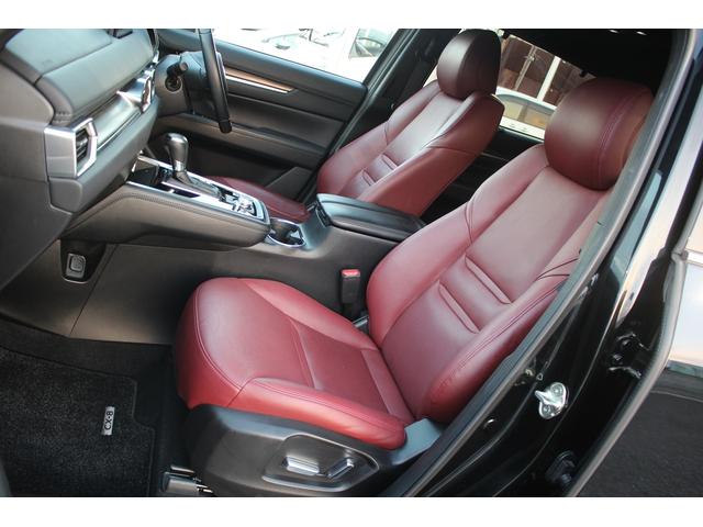 CX-8 25S Lパッケージ 純正10インチディスプレイオーディオ 全周囲カメラ フルセグTV BOSEサウンドシステム サンルーフ 赤革 純正19イントアルミホイール ETC LEDヘッドライト 電動リアゲート クリアランスソナ(41枚目)