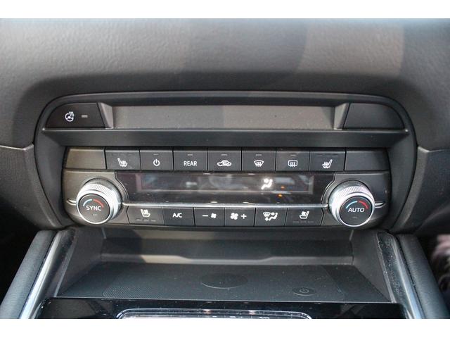 CX-8 25S Lパッケージ 純正10インチディスプレイオーディオ 全周囲カメラ フルセグTV BOSEサウンドシステム サンルーフ 赤革 純正19イントアルミホイール ETC LEDヘッドライト 電動リアゲート クリアランスソナ(56枚目)