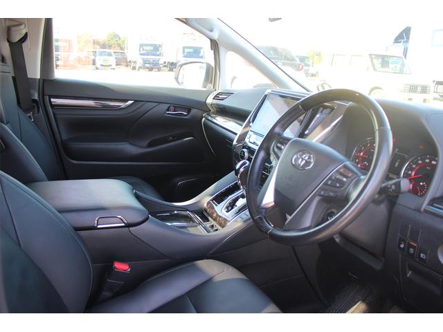 アルファード 2.5S Cパッケージ 後期型 禁煙車 モデリスタフルエアロ サンルーフ アルパイン11型ナビ フルセグTV バックカメラ 後席モニター シートヒーター シートエアコン 黒革シート 電動Rゲート レーダークルーズコントロール(33枚目)