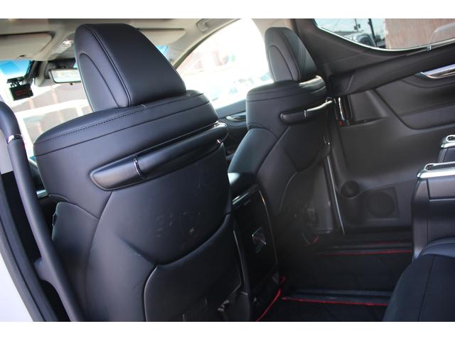 アルファード 2.5S Cパッケージ 後期型 禁煙車 モデリスタフルエアロ サンルーフ アルパイン11型ナビ フルセグTV バックカメラ 後席モニター シートヒーター シートエアコン 黒革シート 電動Rゲート レーダークルーズコントロール(38枚目)