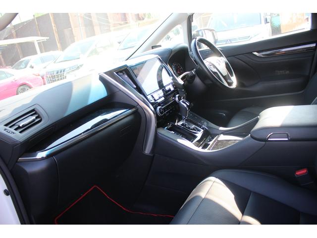 アルファード 2.5S Cパッケージ 後期型 禁煙車 モデリスタフルエアロ サンルーフ アルパイン11型ナビ フルセグTV バックカメラ 後席モニター シートヒーター シートエアコン 黒革シート 電動Rゲート レーダークルーズコントロール(40枚目)