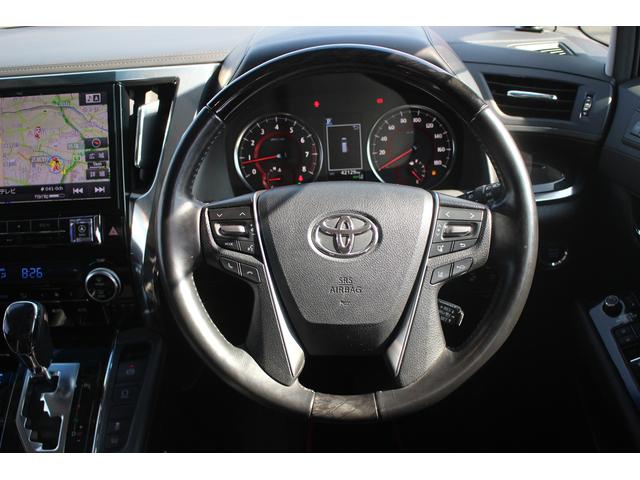 アルファード 2.5S Cパッケージ 後期型 禁煙車 モデリスタフルエアロ サンルーフ アルパイン11型ナビ フルセグTV バックカメラ 後席モニター シートヒーター シートエアコン 黒革シート 電動Rゲート レーダークルーズコントロール(43枚目)