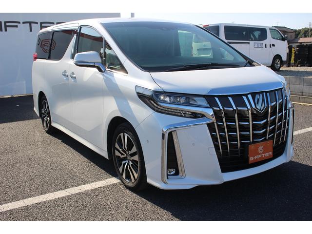 アルファード 2.5S Cパッケージ 後期型 禁煙車 純正10.5インチナビ フルセグTV 全周囲カメラ 後席モニター JBLサウンド シートヒーター シートクーラー 黒革シート レーダークルーズコントロール 3眼LED パワーシート(9枚目)