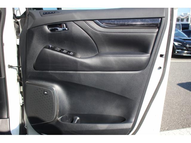 ヴェルファイア 3.5Z G 後期型 禁煙車9.2型純正ナビ JBLサウンド フルセグTV 全周囲カメラ 後席モニター 黒革シート ETC2.0 両側電動スライドドア シートエアコン シートヒーター 電動リアゲート(31枚目)